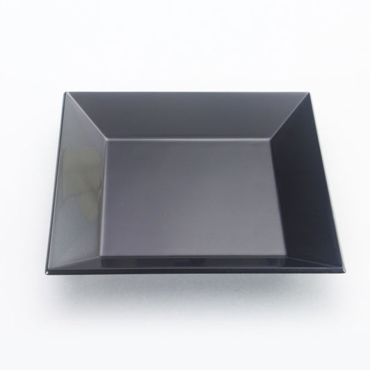 黒漆 四方盆