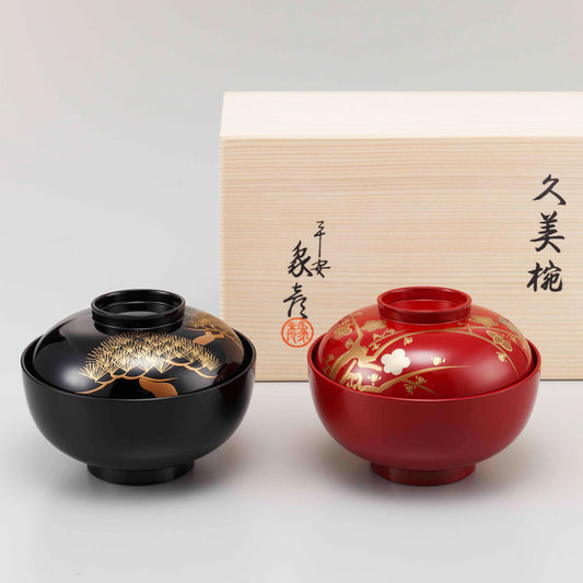 松梅 久美椀 二客セット