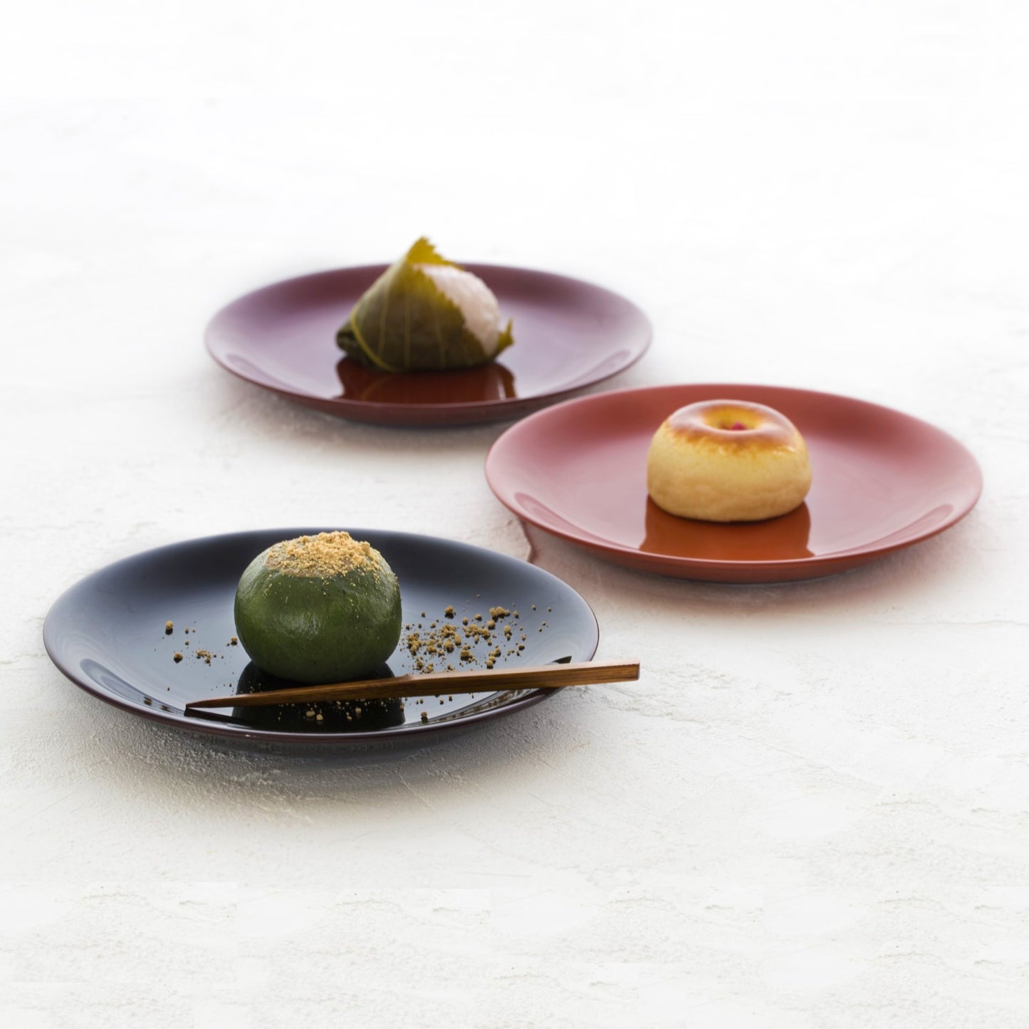 ケーキ皿(全3色)