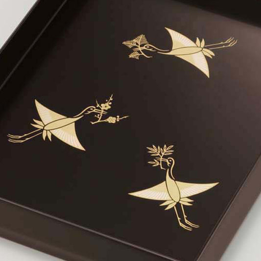 松喰鶴 うるみ手許箱