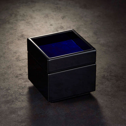 夕顔蒔絵 被蓋内二段宝石箱