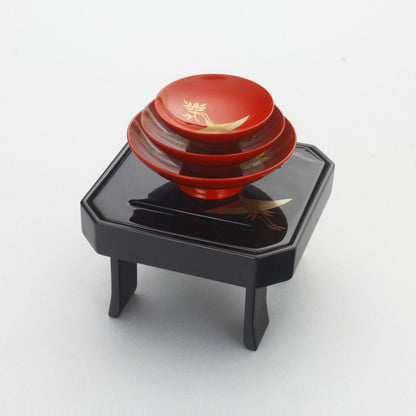 松喰鶴 隅切四点屠蘇揃