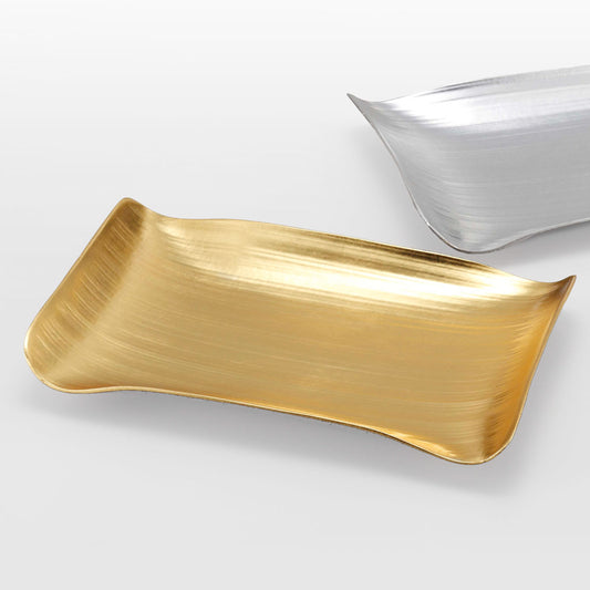 瑞雲 金箔 竹皿