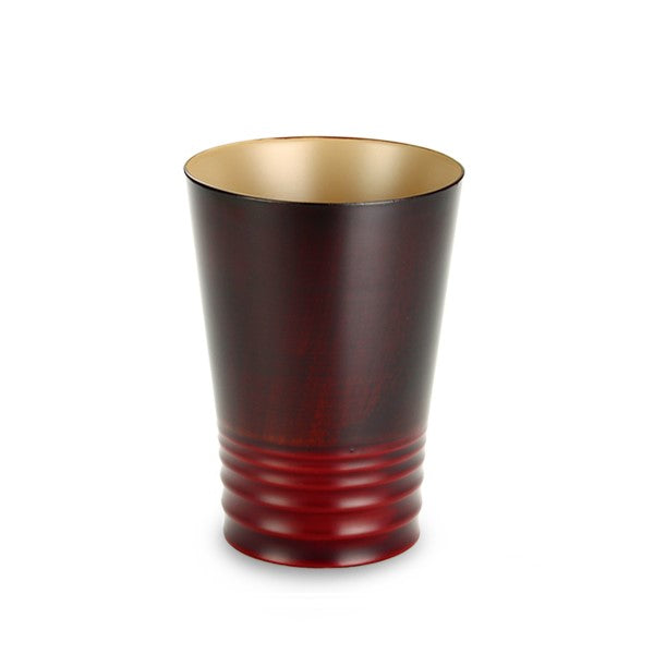 木地溜 波紋筋ロングカップ（全2色）